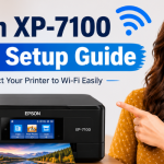 epson xp 7100 wifi setup