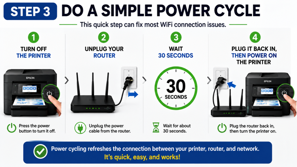 reset your router